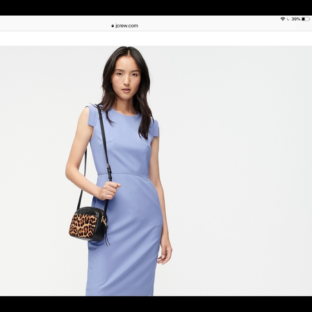 J. Crew linen resume dress like new